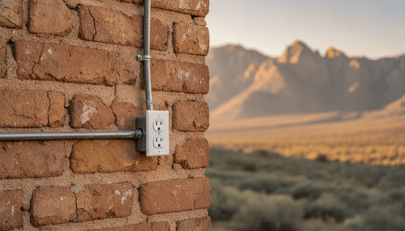 How Much Does an Electrician Cost in New Mexico? 2026 Pricing for Coolers, Adobe Walls, and Rural Wells